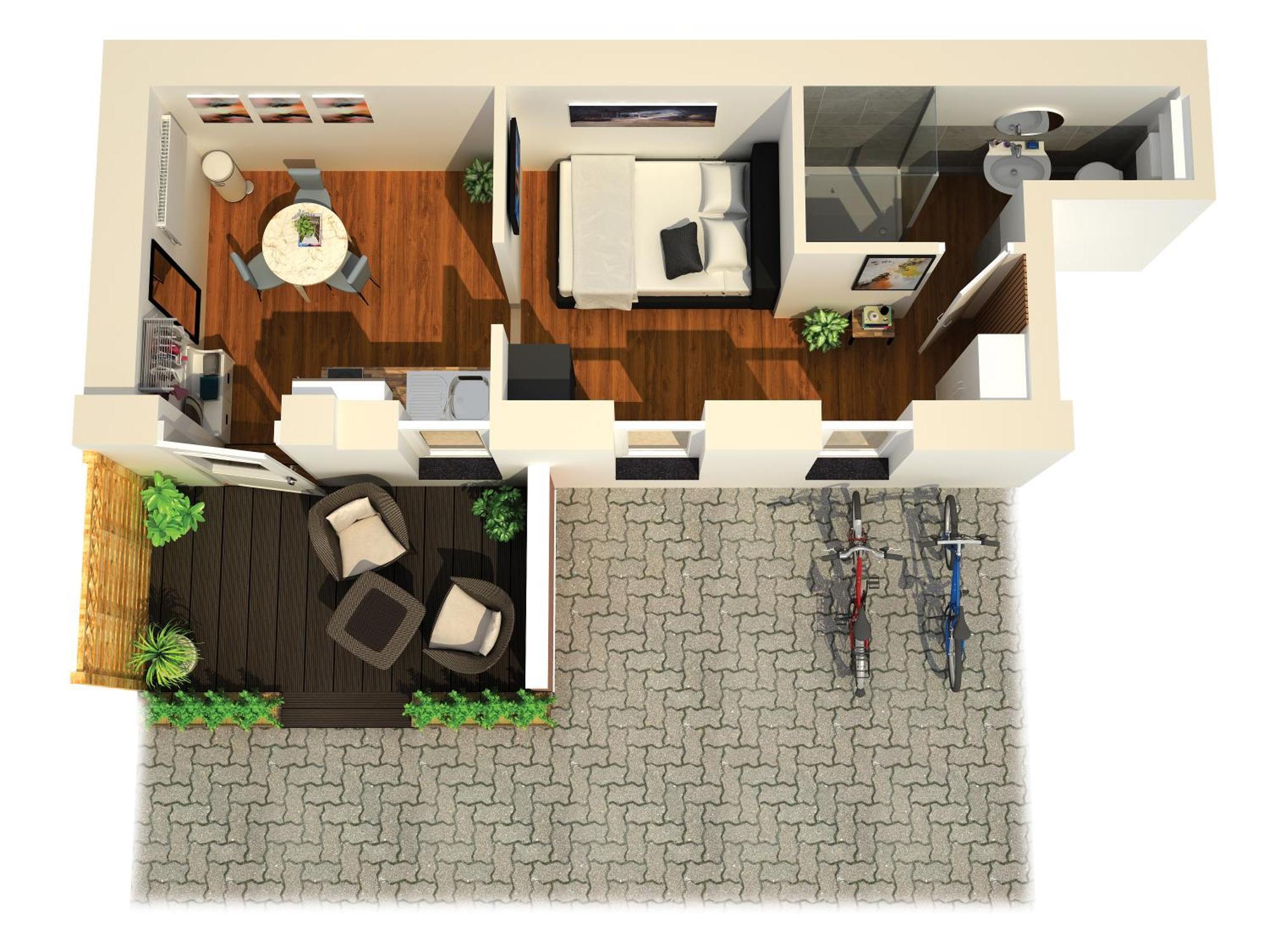 קלן Modernes Apartement Am Rhein In Ruhiger Lage מראה חיצוני תמונה