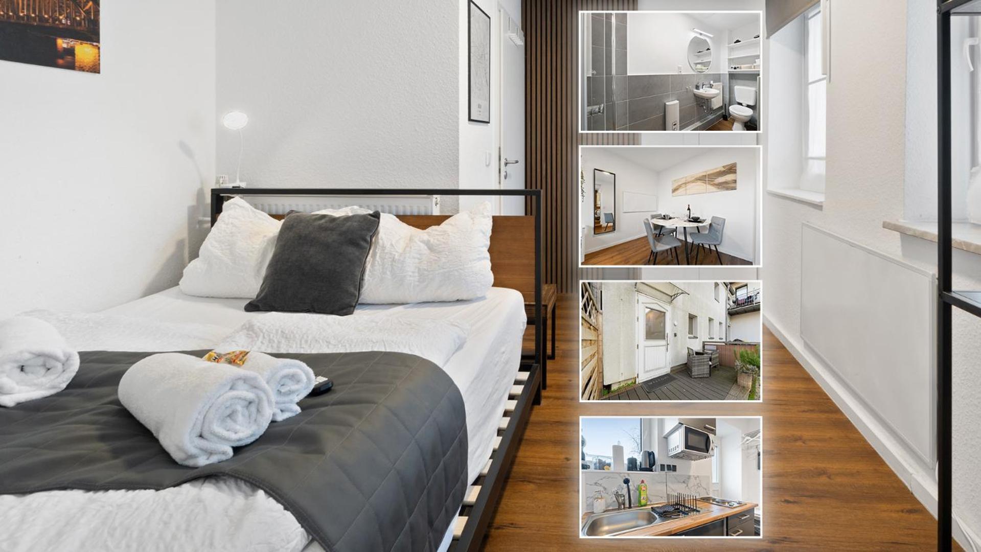 קלן Modernes Apartement Am Rhein In Ruhiger Lage מראה חיצוני תמונה